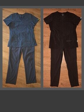 Med Couture Jaanuu Scrub Set Bundle Legging Style Med/Large